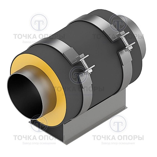 Скользящая опора СПО 57/140.200 подкладная для труб в ППУ